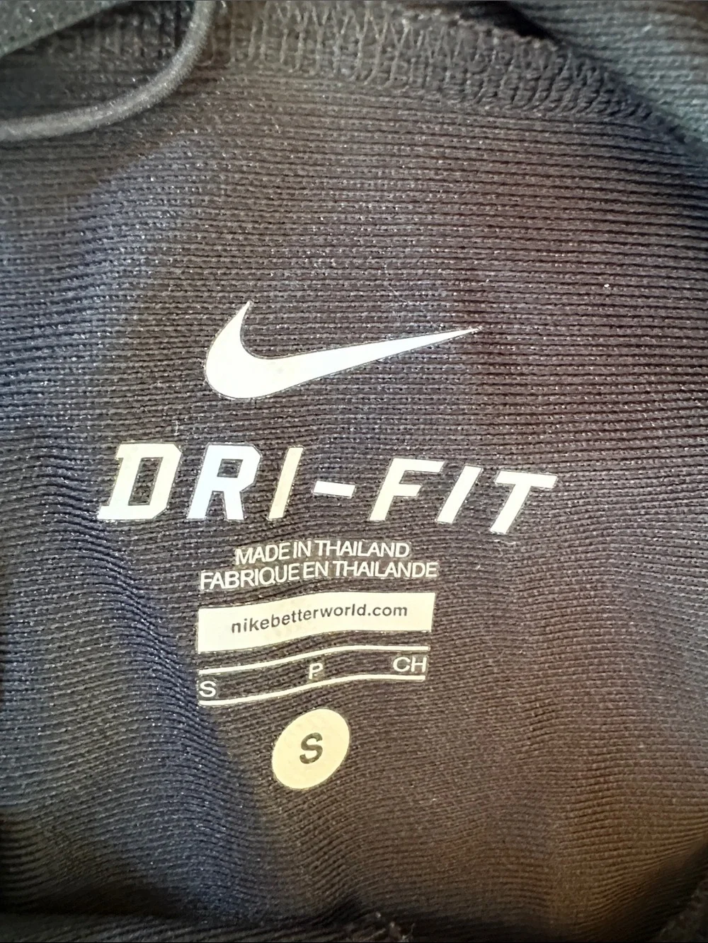 Rare Men's Black Athletic Shorts with White Swoosh